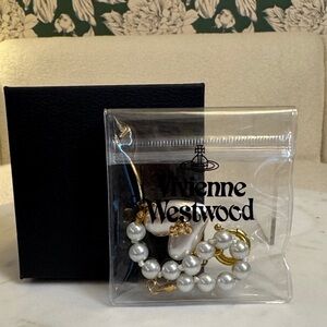 Vivienne Westwood Gold and Pearl Bracelet